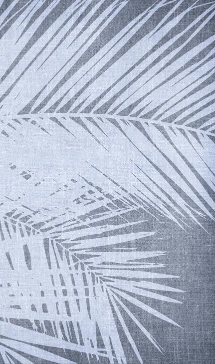 VintagePalmenBlau